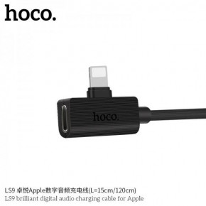  Audio Lightning  Hoco LS9 Brilliant 1.2m Black (BS-000056715) 5