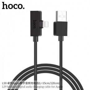  Audio Lightning  Hoco LS9 Brilliant 1.2m Black (BS-000056715) 6