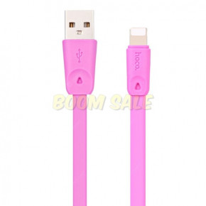  Hoco X9 Lightning USB (2.1A) (2m) Pink