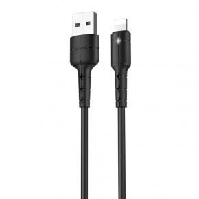  Hoco X30 USB Type-A Lightning 2A 1,2  Black (6957531091110)