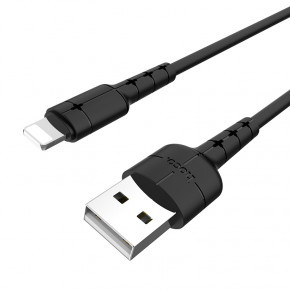  Hoco X30 USB Type-A Lightning 2A 1,2  Black (6957531091110) 3