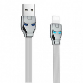  Hoco U14 Steel Micro USB Cable 1.2  Gray