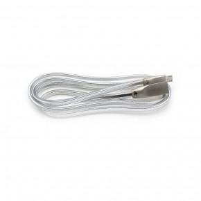  Hoco U9 JELLY KNITTED Lightning-USB 1.2m Steel 3