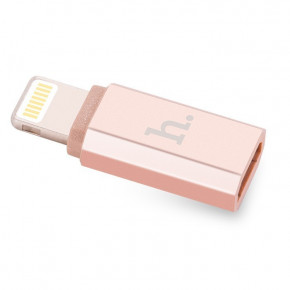  Hoco Micro USB to Lightning Rose Gold