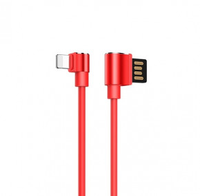  Hoco U37 Long roam charging Lightning Red 3