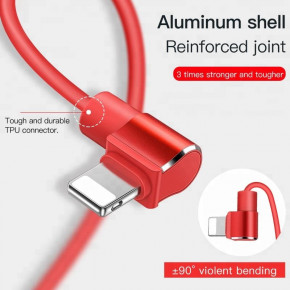  Hoco U37 Long roam charging Lightning Red 5