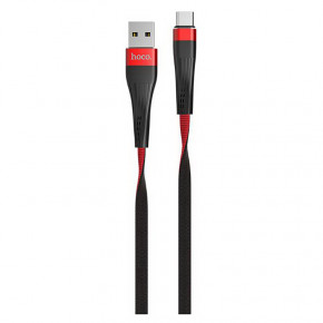  Hoco U39 Slender Charging Type-C Red-Black