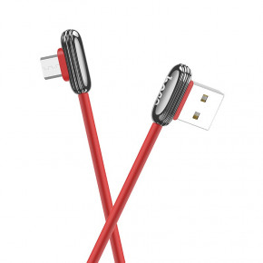  Hoco U60 Soul secret MicroUSB 1.2m Red