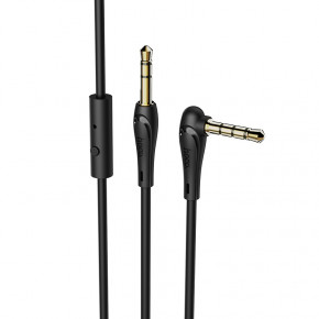  Hoco UPA15 AUX audio (with mic) Black 3