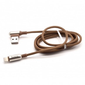  Hoco U17 USB Lightning Capsule 1.2M Coffe