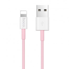  USB Lightning Hoco X8 1m Pink