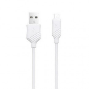  USB Micro Hoco X6 Khaki 1m White