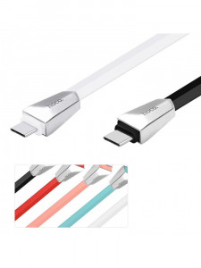  Hoco X4 zinc alloy rhombus MicroUSB White