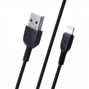  Hoco X13 Lightning USB (2.1A) (1m) Black (BS-000056588) 3