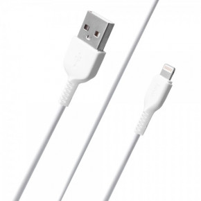  Hoco X13 Lightning USB (2.1A) (1m) White (BS-000056588) 4