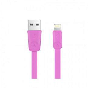  Hoco X9 Lightning USB (2.1A) (1m) Pink (BS-000056598) 4