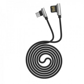  Hoco U42 Lightning USB (2.1A) (1m) Black (BS-000056641)