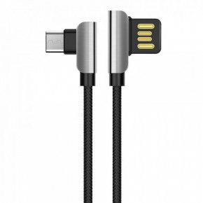  Hoco U42 Lightning USB (2.1A) (1m) Black (BS-000056641) 3