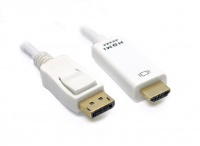  DisplayPort-HDMI (DP-HDMI) HQ-Tech 1.8m, 4K, OD5.5   , 