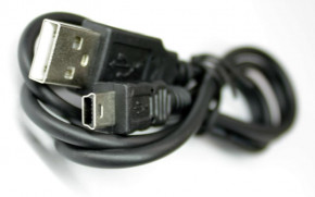  USB 2.0 AM/mini 5p, 0.8m,  3