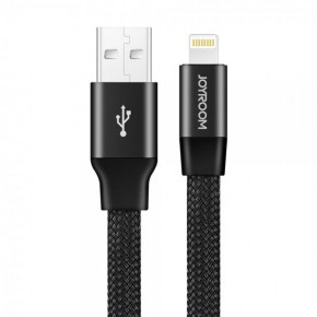  Joyroom S-M340 Lightning USB (2.1A) (0.5m) Black (BS-000057214) 5