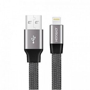  Joyroom S-M340 Lightning USB (2.1A) (0.5m) Silver (BS-000057214)