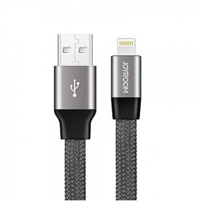  Joyroom S-M340 Lightning USB (2.1A) (0.5m) Silver (BS-000057214) 3