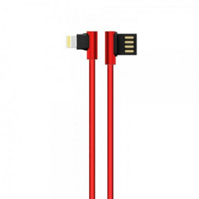  Joyroom S-M341 Lightning USB (2.1A) (1.2m) Red (BS-000057302)