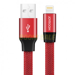  Joyroom S-M340 Lightning USB (2.1A) (1m) Red