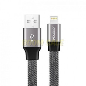  Joyroom S-M340 Lightning USB (2.1A) (0.5m) Silver