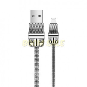  Joyroom S-M336 Lightning USB (2.1A) (1m) Silver