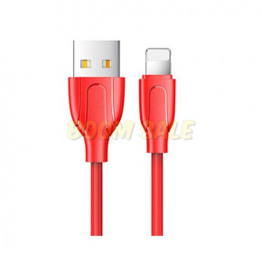  Joyroom S-M355 Lightning USB (2.1A) (1m) Red