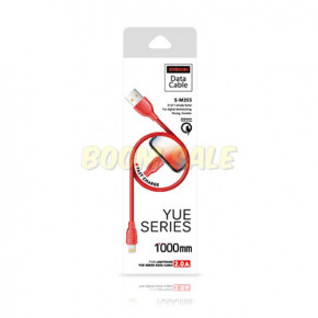  Joyroom S-M355 Lightning USB (2.1A) (1m) Red 3