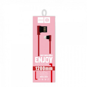  Joyroom S-M341 Lightning USB (2.1A) (1.2m) Red (BS-000057302) 3