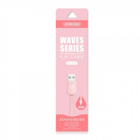  Joyroom S-L121 Lightning USB (2.1A) (1m) Pink (BS-000057387)