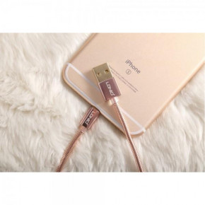  LDNIO LS24 Lightning USB (2.1A) (1m) Gold (BS-000040391) 4