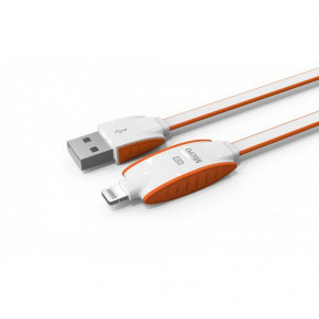  2in1 Ldnio LC83 MicroUSB+Lightning 1M 2.1A Orange 3