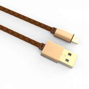  LDNIO LS25 Lightning USB (2.1A) (1.2m) Brown (BS-000040392) 4