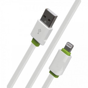  LDNIO LS01 Lightning USB (2.1A) (2m) White (BS-000063047)