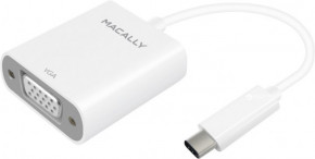     Macally USB-C Adapter Series white (UCVGADP)