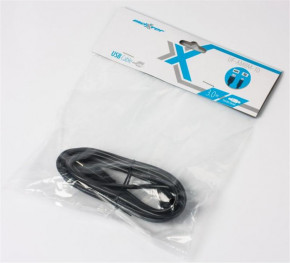  Maxxter (UF-AMBM-10) USB 2.0 AM - USB 2.0 BM, 3,  ,  3