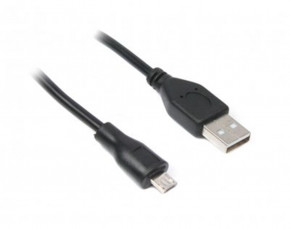  USB Micro Maxxter 1m   Black