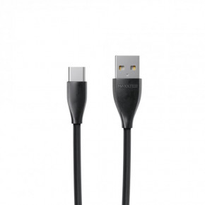  USB-Type-C Maxxter  1m Black (UB-C-USB-01BK)