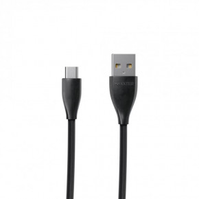  USB-MicroUSB Maxxter  1m Black (UB-M-USB-01BK)