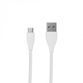  USB-MicroUSB Maxxter  1m White (UB-M-USB-01W)