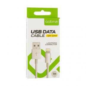  USB-Lightning Optima Light Speed White