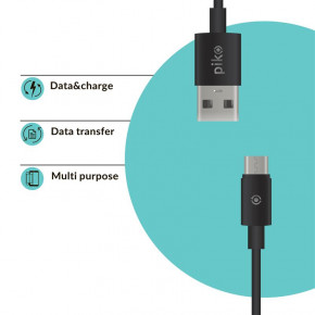  Piko CB-UM12 USB-microUSB 2 Black (1283126493881) 3