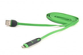   PowerPlant  21 USB - Lightning - Micro USB 2  Green (CA910502)