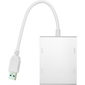  PowerPlant USB 3.0  HDMI, DVI, VGA, RJ45 Gigabit Ethernet