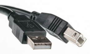  PowerPlant USB 2.0 AM  BM, 3, One ferrite